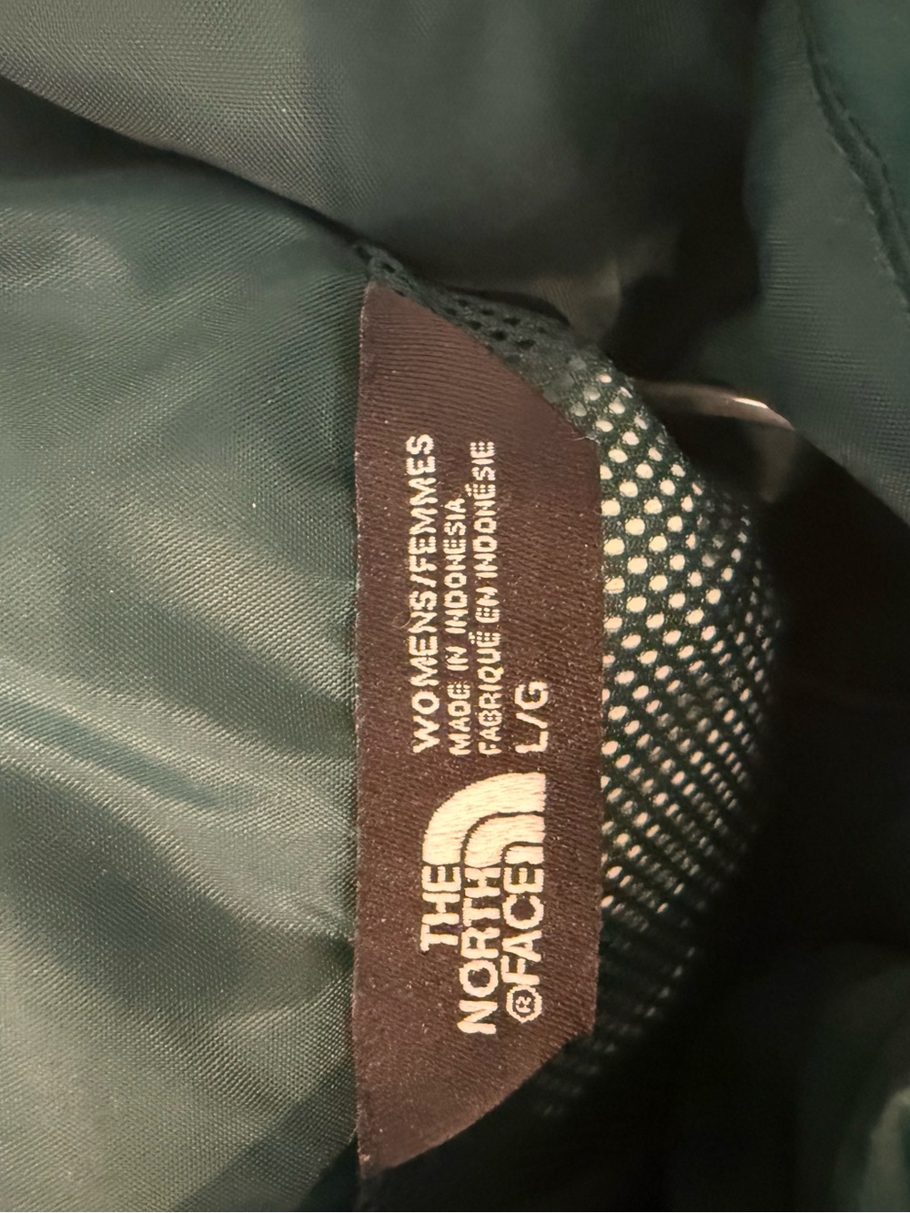 The North Face Emerald Green Waterproof Jacket with Hood - Picture 3 of 3